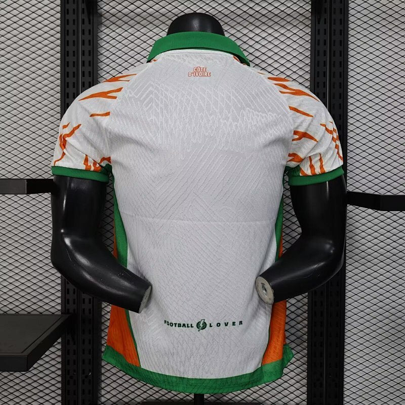 Maillot Côte d’Ivoire Elephant Blanc Édition spéciale Player Version 2025