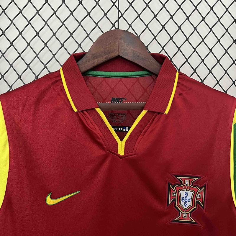 Maillot Portugal Vintage Domicile Rétro 1999