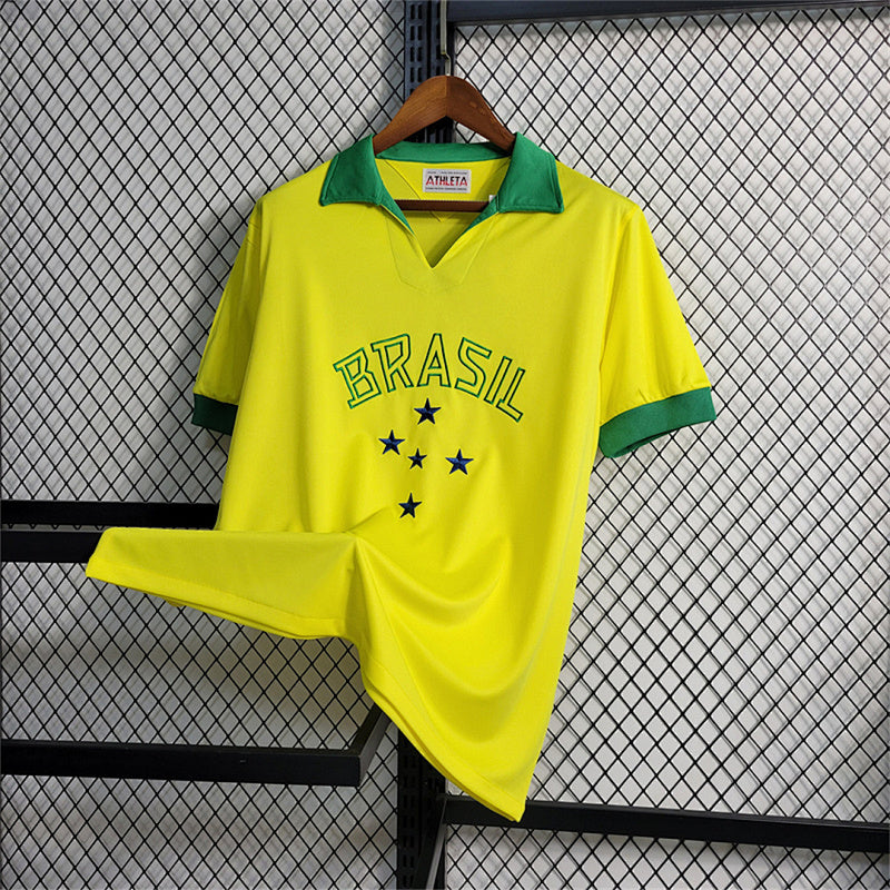 Maillot Brazil Domicile Rétro Vintage
