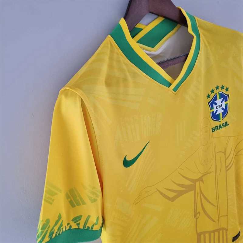 Maillot Brazil classic yellow 25/26