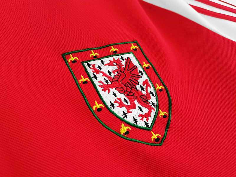 Pays de Galles Retro Jersey 1982