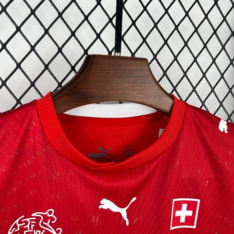 Maillot Suisse Domicile Enfant Coupe du Monde 2026