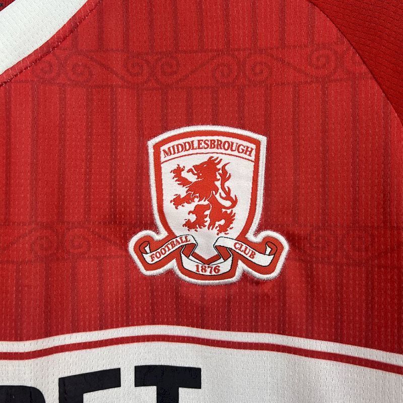 Maillot Middlesbrough Domicile 25/26