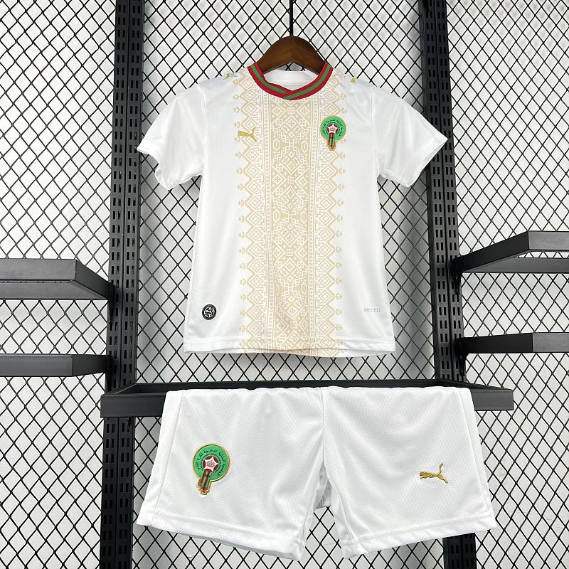 Maillot Maroc Extérieur Enfant Coupe du Monde 2026