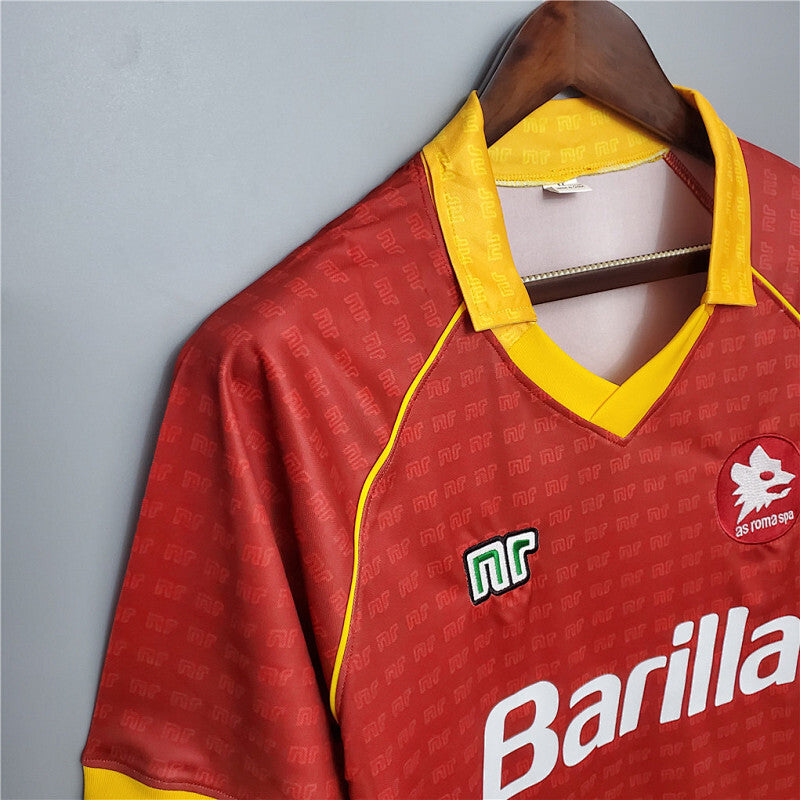 Maillot AS Roma Domicile 90/91