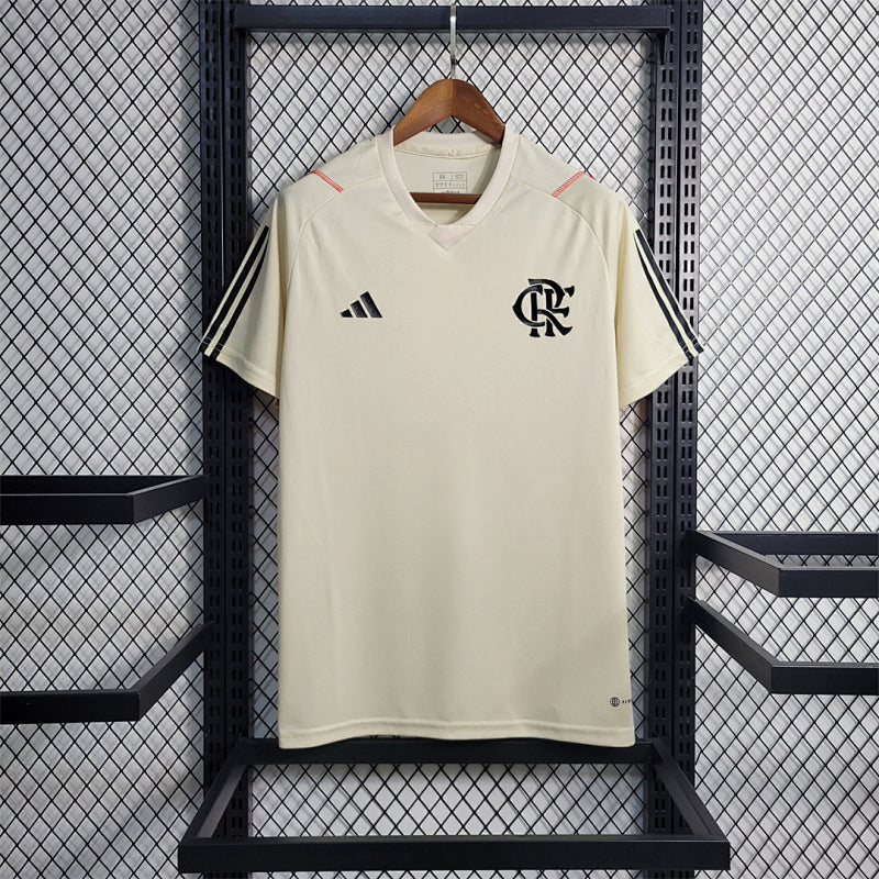 Maillot Flamengo Blanc Prématch 23/24 (2)