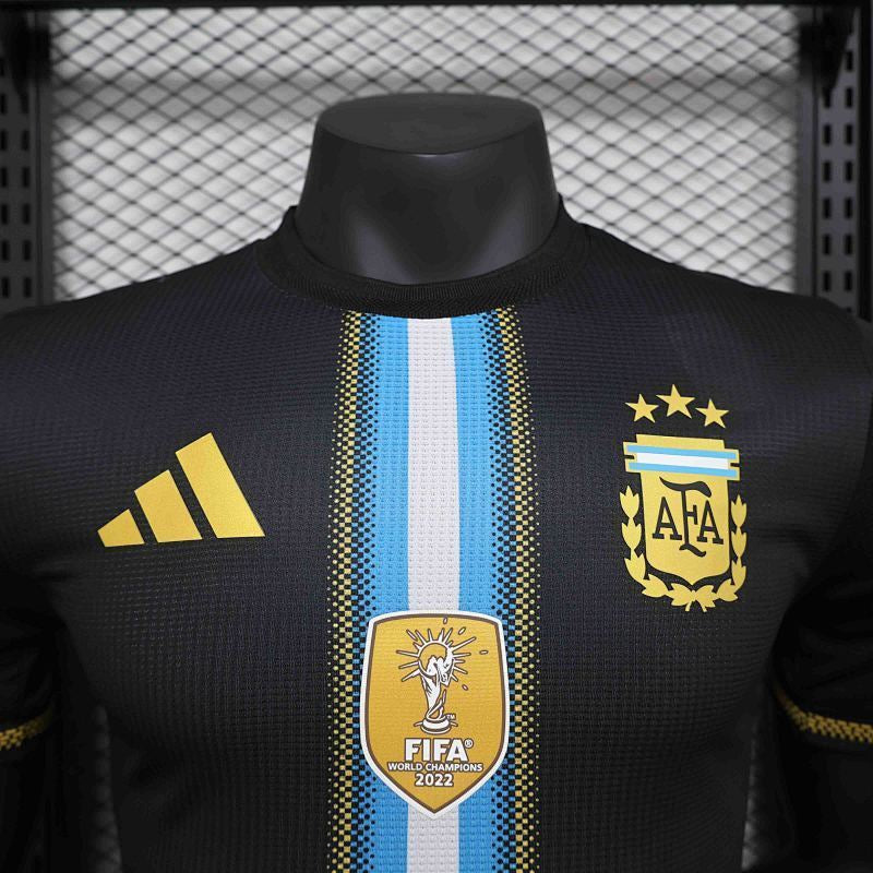 Maillot Argentina Golden Bisht Édition spéciale Player Version 25/26