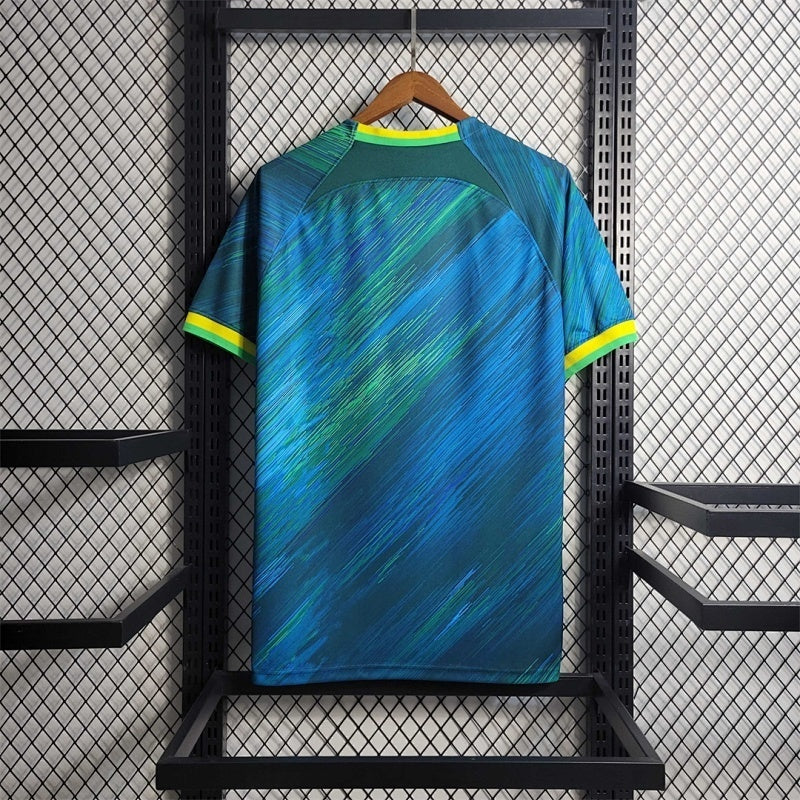 Maillot Brésil Vert Prématch 2023