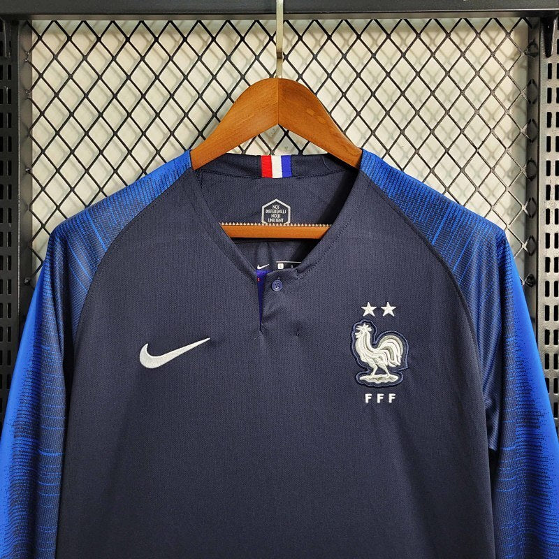 France Home Retro Jersey 2018