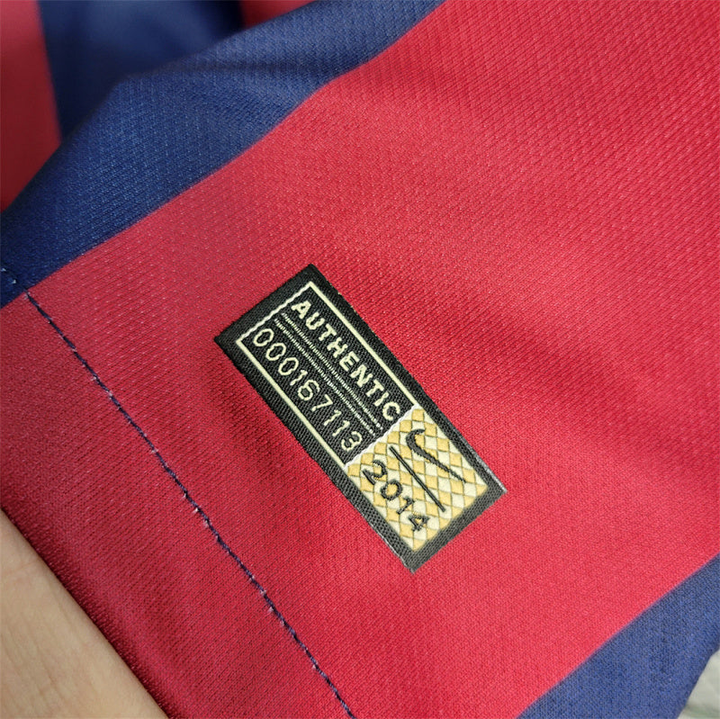 Maillot FC Barcelone Domicile Rétro 2014/15