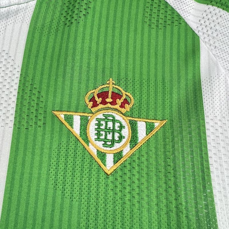 Maillot Real Betis Domicile Manches Longues 25/26