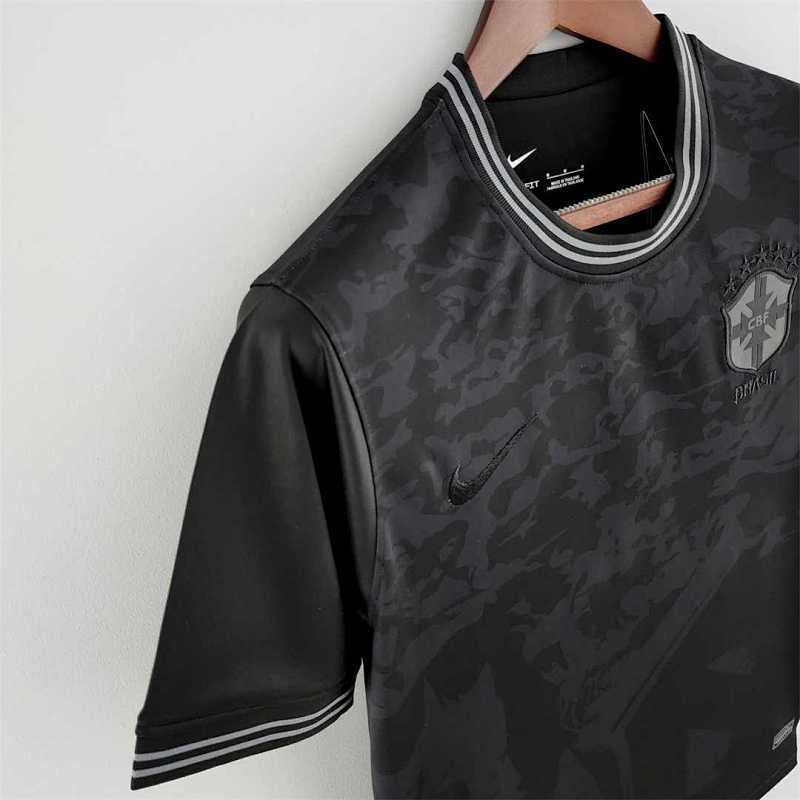 Maillot Brésil Noir 2022