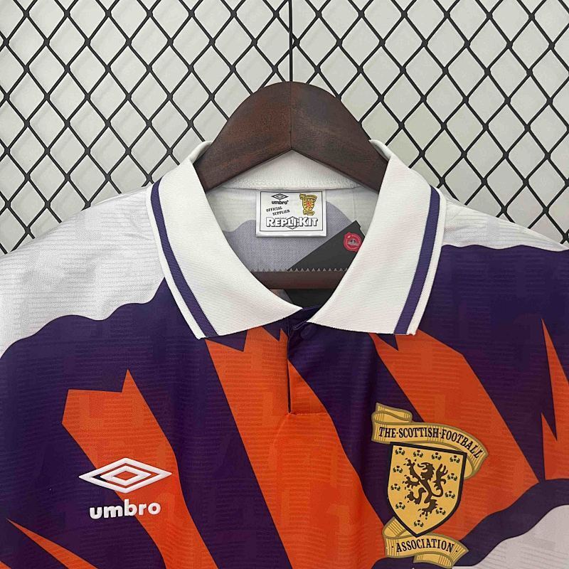 Maillot Scotland Uniform Dropshipping Extérieur Rétro 25/26