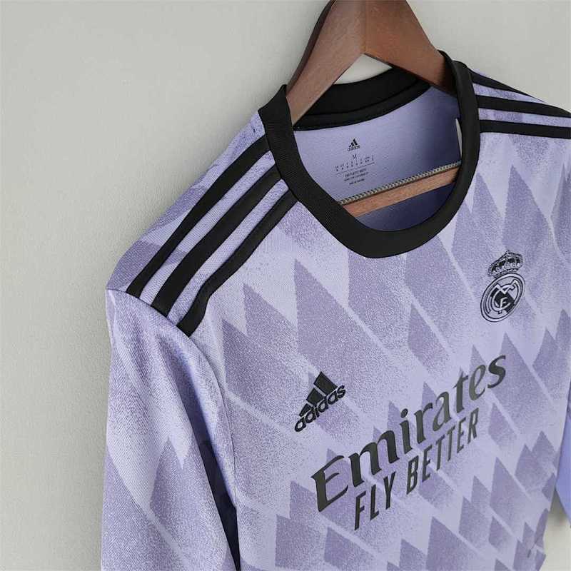 Maillot Real Madrid Extérieur Manches Longues 22/23