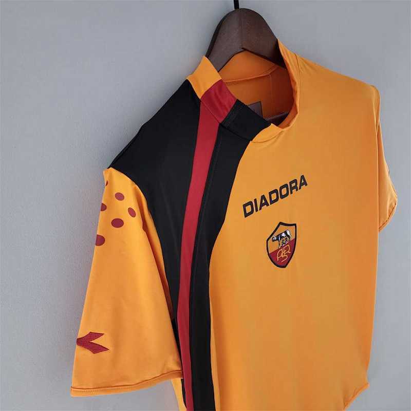 Camiseta AS Roma Local Retro 2005/06