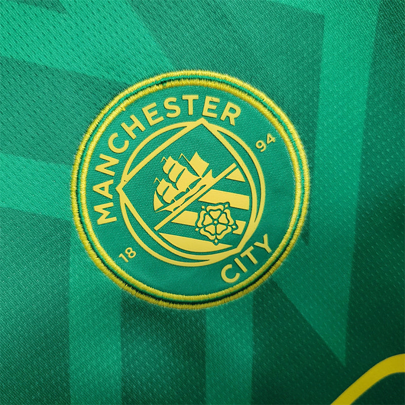 Maillot Manchester City Vert 23/24