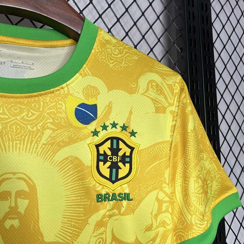 Maillot Brésil Jesus Redeemer(Home Domicile 25/26