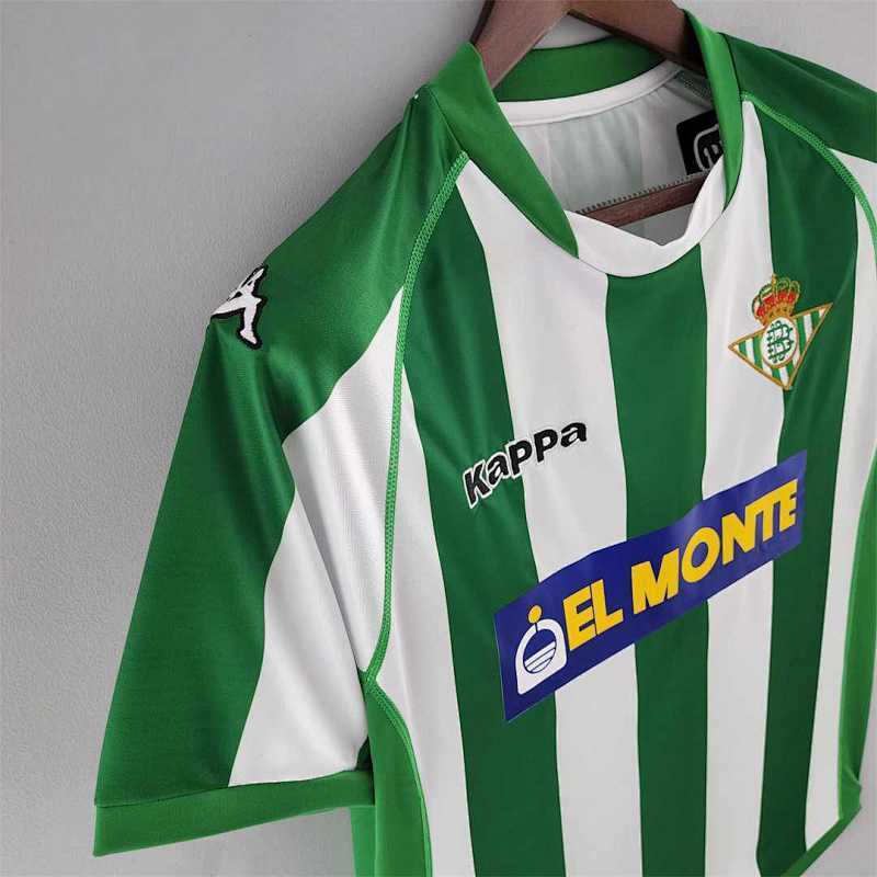 Maillot Real Betis Domicile Rétro 2001/02