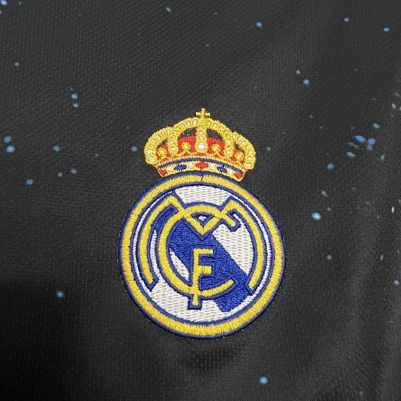 Real Madrid Black Blue Jersey 24/25
