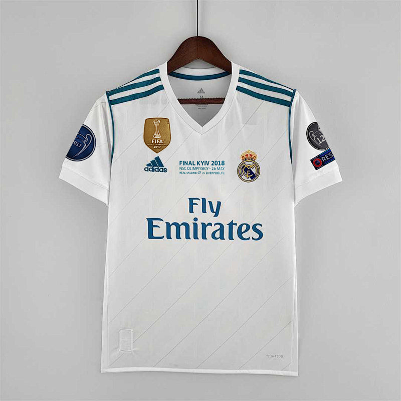 Maillot Real Madrid Domicile Rétro 2017/18