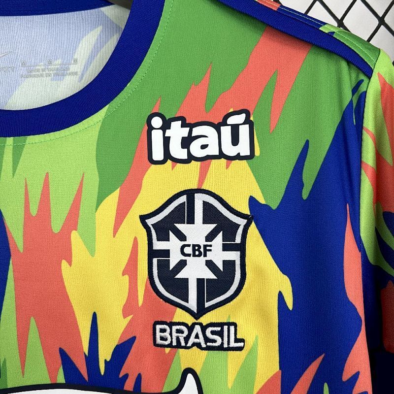 Maillot Brazil Colorful Joy Pre-Match 25/26