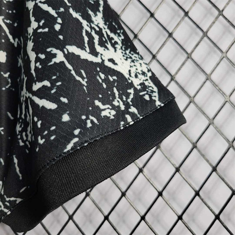 Camiseta Argentina Negro Blanco Pre-Partido 2022