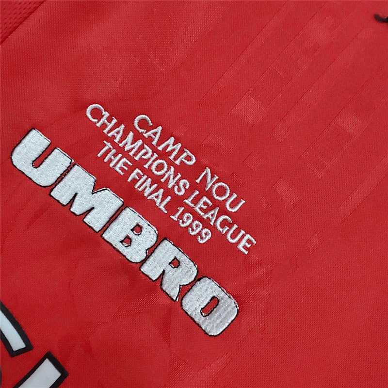 Maillot Manchester United Domicile Rétro 1999/00