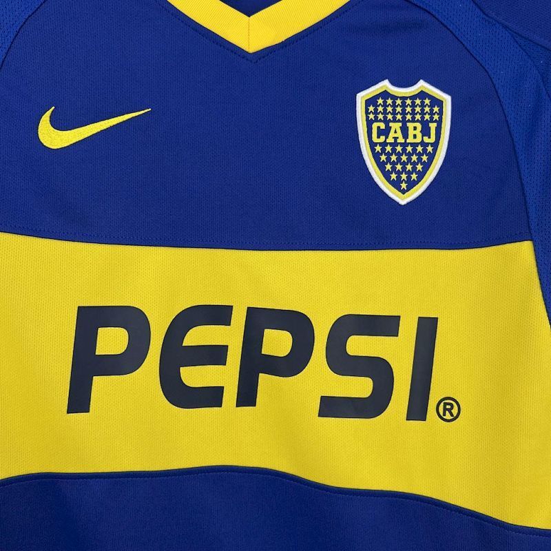 Maillot Boca Juniors Domicile Rétro 2003/04