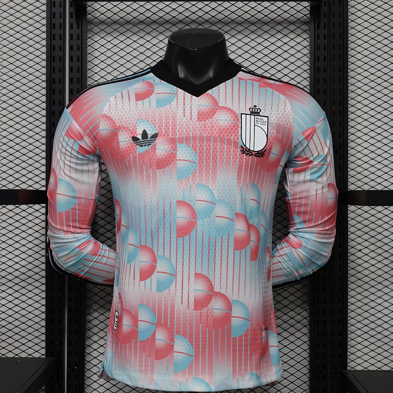 Maillot Belgique Extérieur Manches Longues Coupe du Monde 2026