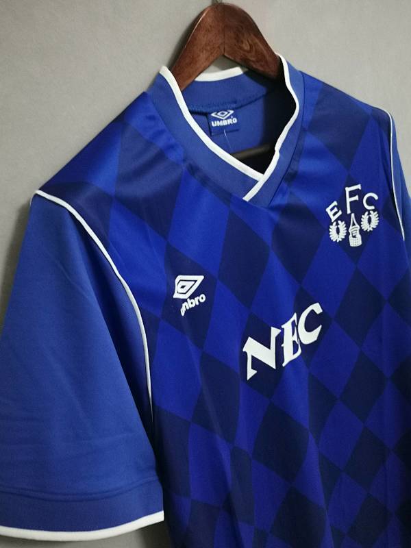 Maillot Everton Domicile 86/87