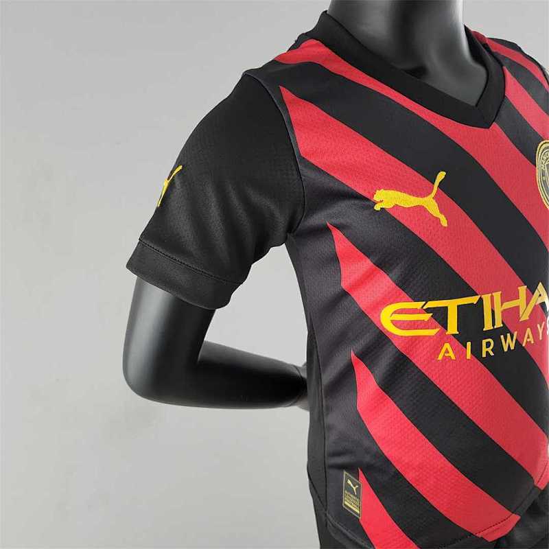 Ensemble Enfant Manchester City Extérieur 22/23