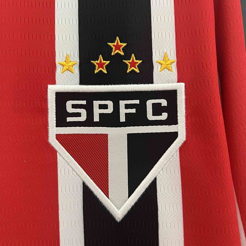 Maillot São Paulo Extérieur Manches Longues 24/25