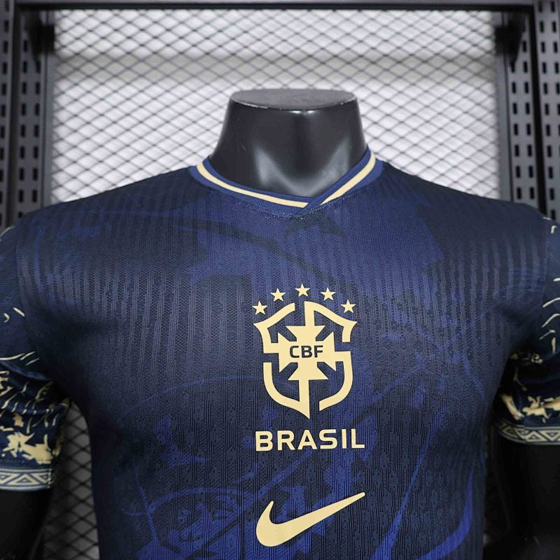 Maillot Brazil Navy Sport Édition spéciale Player Version 25/26