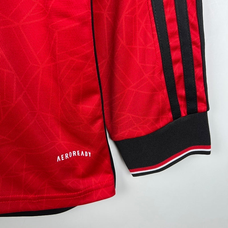 Maillot Manchester United Domicile Manches Longues 23/24
