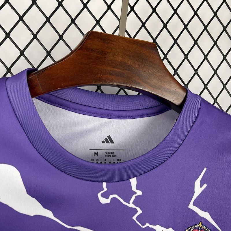 Maillot Real Madrid Violet Prématch 25/26