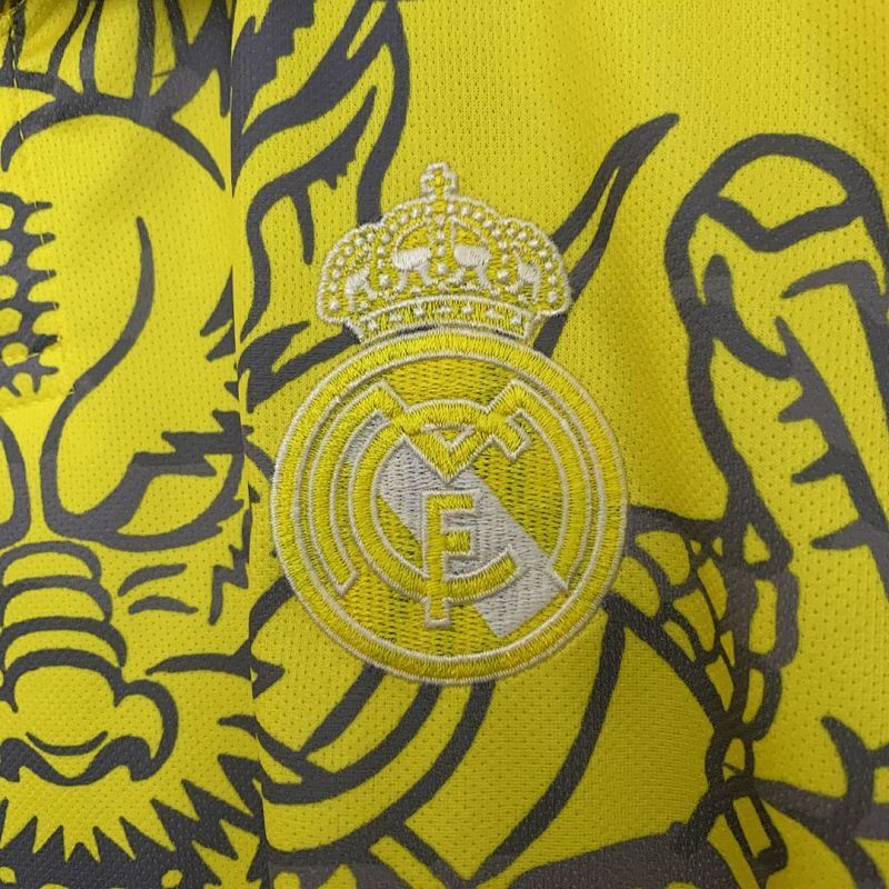 Maillot Real Madrid Jaune 25/26 (2)