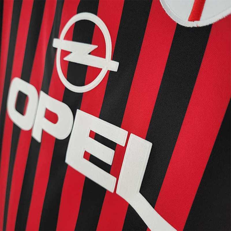 Maillot AC Milan Domicile Rétro 1999/00