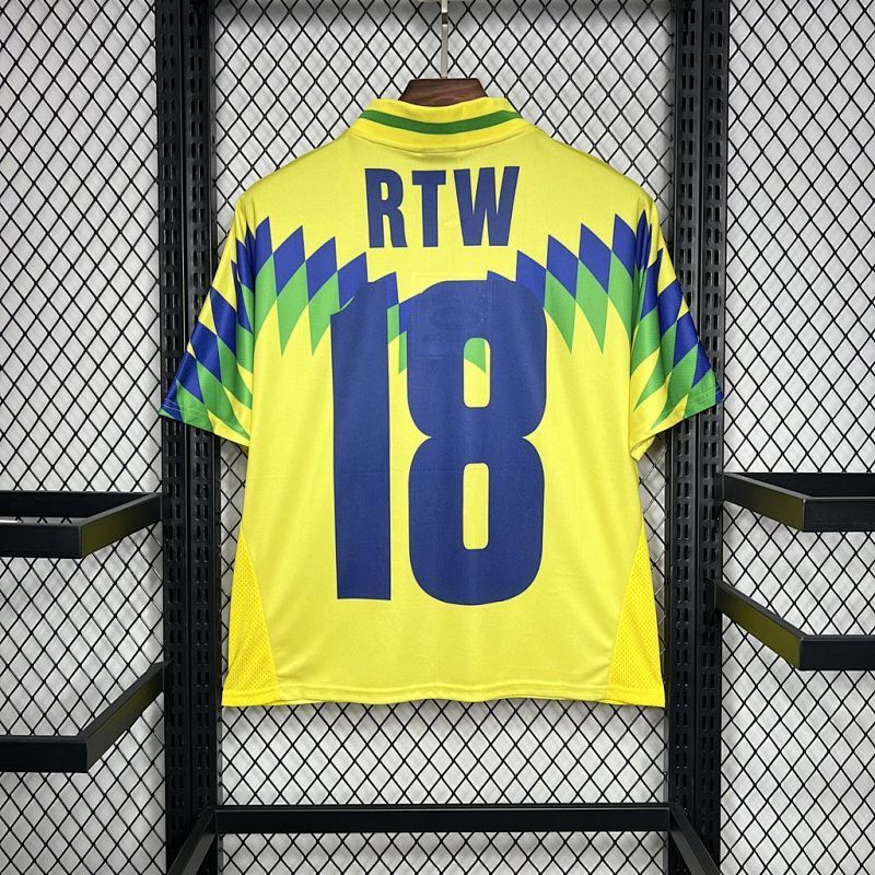 Maillot Brésil Corteiz Vintage Domicile Rétro 1995