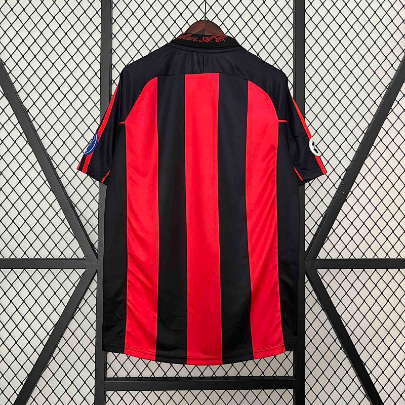 Maillot AC Milan Domicile Rétro 00/01/01