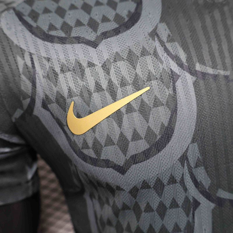 Camiseta FC Barcelona Negro Pre-Partido 24/25