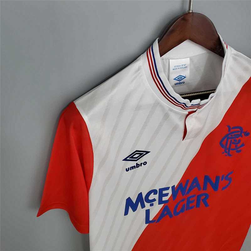 Maillot Rangers Extérieur 87/88
