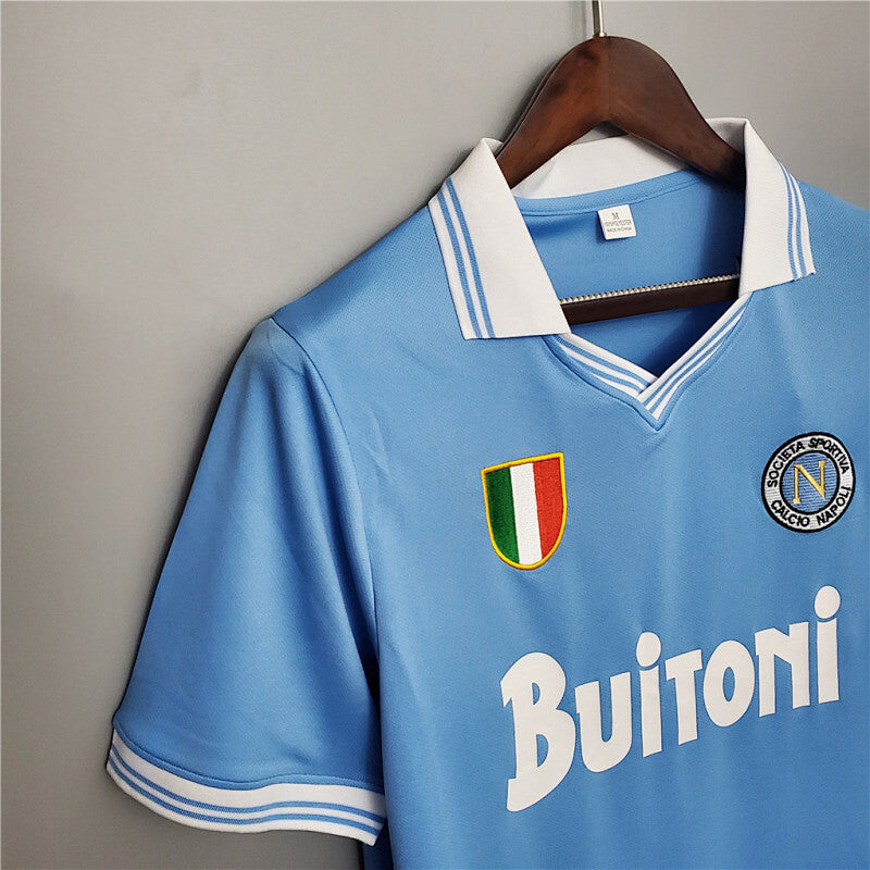 Maillot Naples Domicile 86/87