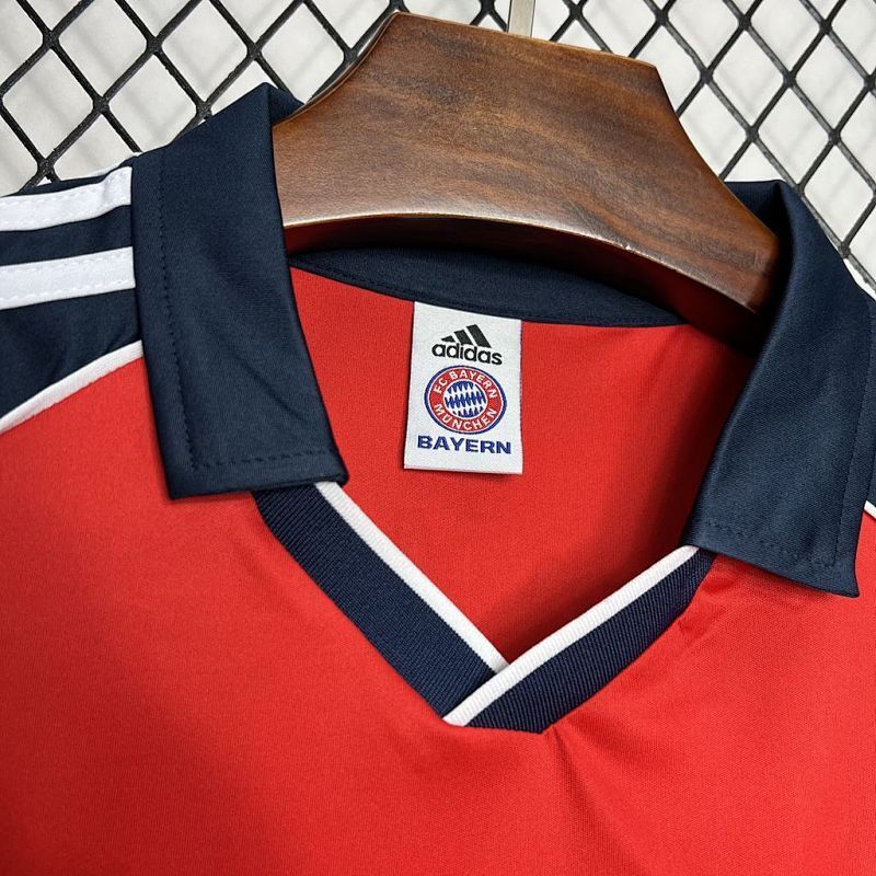 Maillot Bayern Munich Domicile Rétro 2000/01