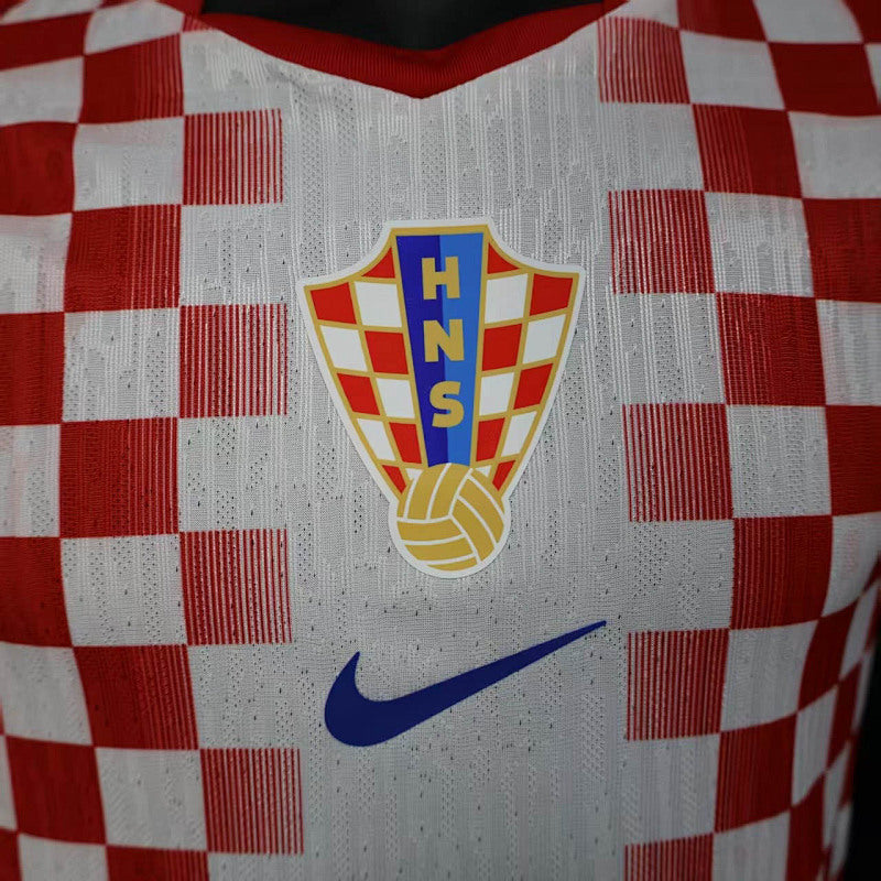 Maillot Croatie Domicile Player Version Coupe du Monde 2026