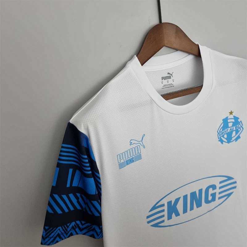 Maillot Marseille Blanc 22/23