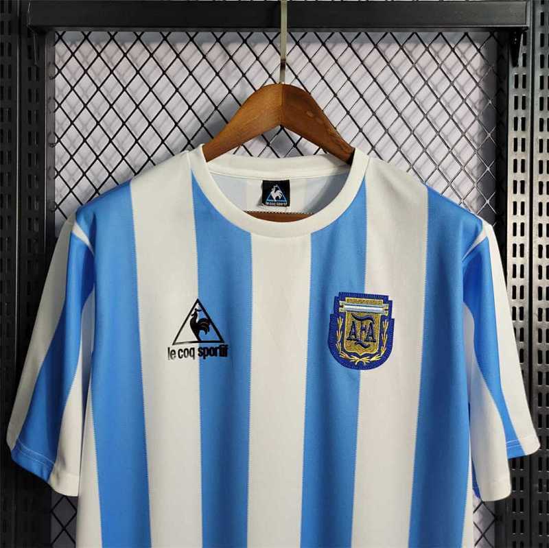Maillot Argentina Domicile Rétro 1986