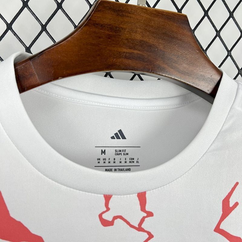 Real Madrid White Pre-Match Jersey 25/26