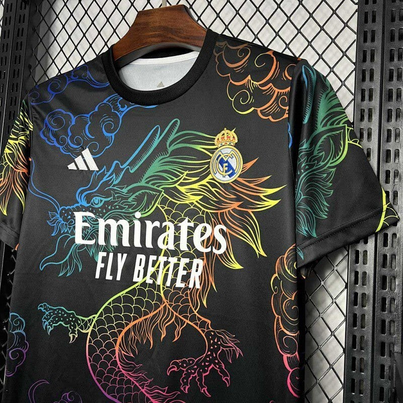 Real Madrid Black Pre-Match Jersey 24/25