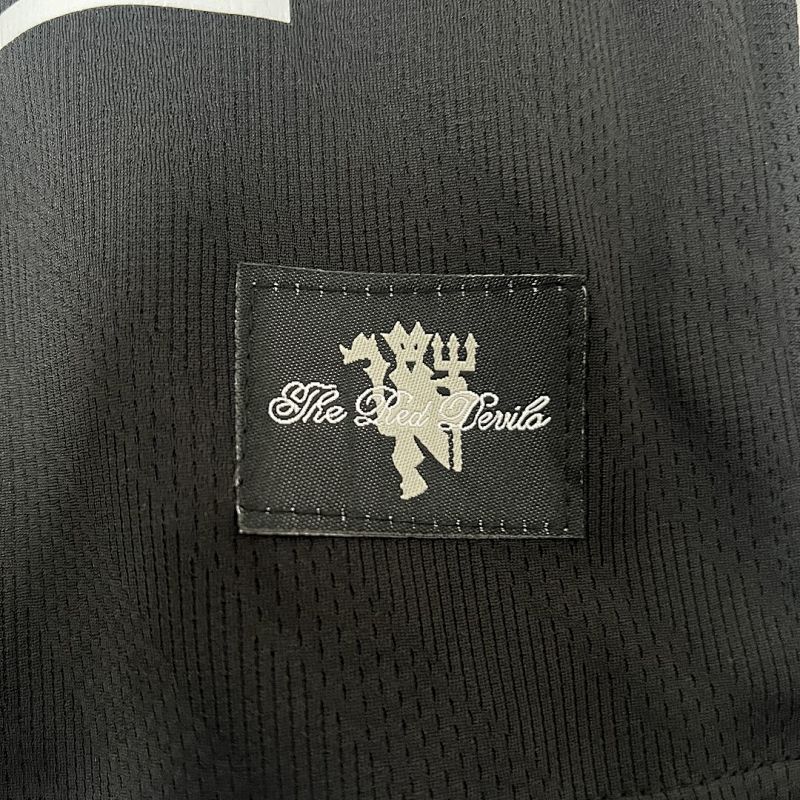 Conjunto Niño Manchester United Visitante 07/08