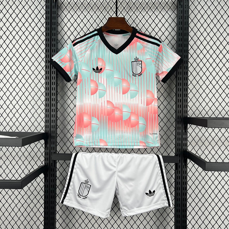 Maillot Belgique Extérieur Enfant Coupe du Monde 2026